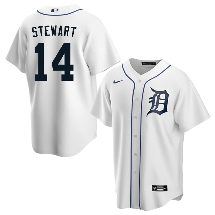 Nike Men #14 Christin Stewart Detroit Tigers Baseball Jerseys Sale-White